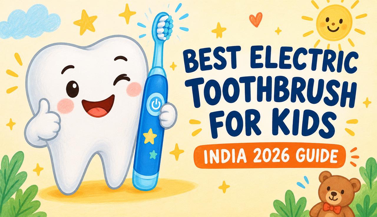 Best electric toothbrush for kids in India illustrated dentist guide